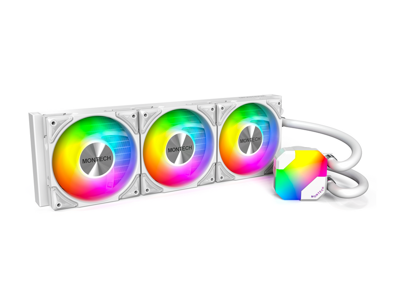 Montech Hyper Flow ARGB 360 - White - CPU-Wasserkühlung - Max 29 dBA