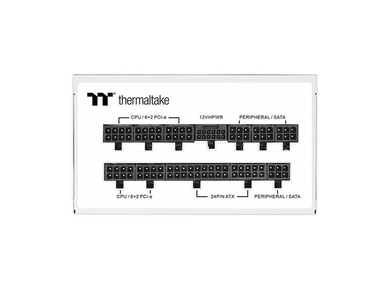 Thermaltake ToughPower GF A3 Snow - TT Premium Edition - power supply - 1050 Watt Netzteile - 1050 Watt - 120 mm - ATX 3.0 - 80