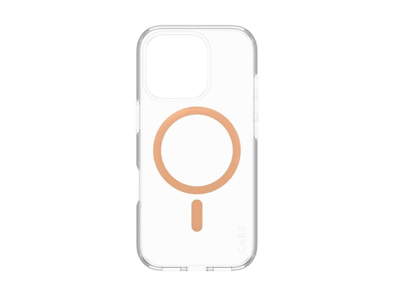CARE by PanzerGlass Case Flagship Peachy MagSafe iPhone 16 Pro