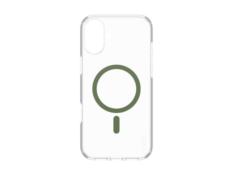 CARE by PanzerGlass Case Flagship Green MagSafe iPhone 16 Plus