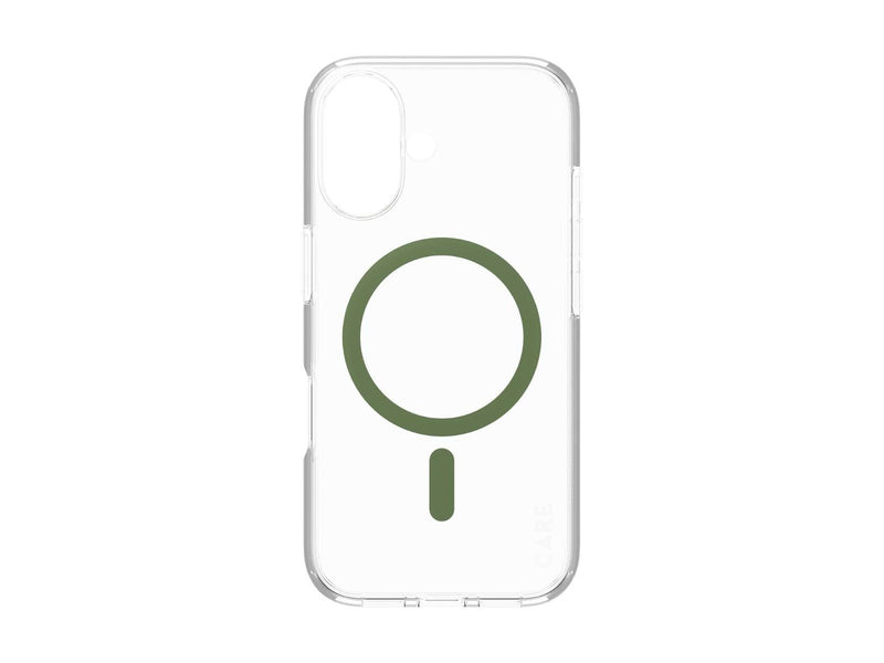 CARE by PanzerGlass Case Flagship Green MagSafe iPhone 16