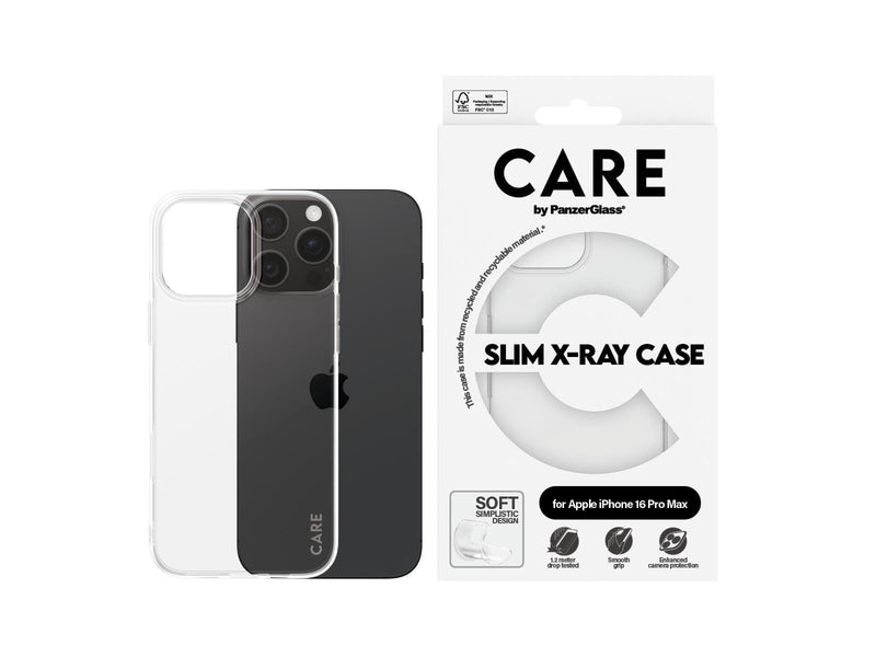 CARE by PanzerGlass Case Fashion X-Ray Soft Basic iPhone 16 Pro Max