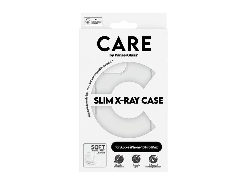 CARE by PanzerGlass Case Fashion X-Ray Soft Basic iPhone 16 Pro Max