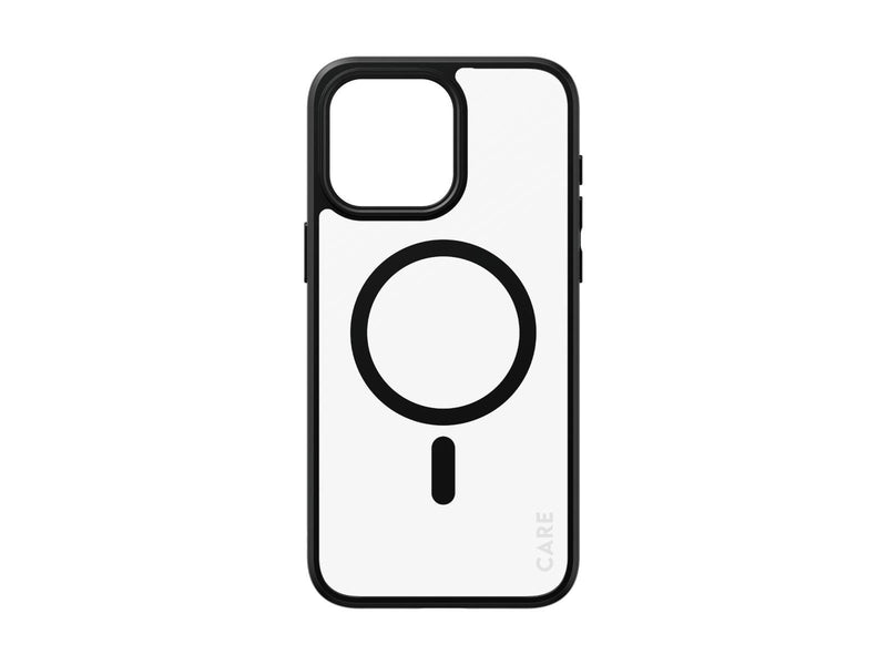 CARE by PanzerGlass Flagship Case Transparent Urban Combat w. Black MagSafe iPhone 15 Pro Max