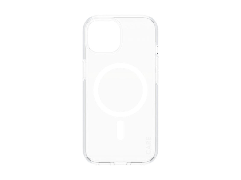 CARE by PanzerGlass Flagship Case Transparent Urban Combat w. White MagSafe iPhone 15