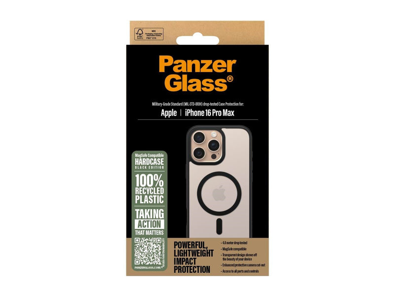 PanzerGlass HardCase Black MagSafe iPhone 16 Pro Max
