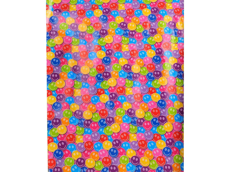 Rotolux Wrapping paper smiley face 3 m