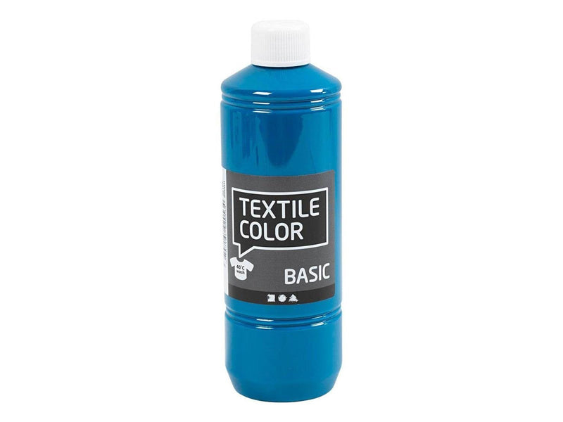 Creativ Company Textile Color Paint - Turquoise Blue 500ml