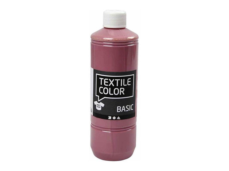Creativ Company Textile Color Paint - Dark Pink 500ml