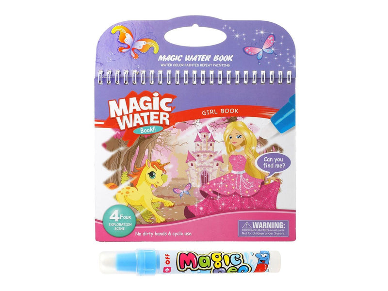 Toi-Toys Creativity Coloring with Water Princess with Marker