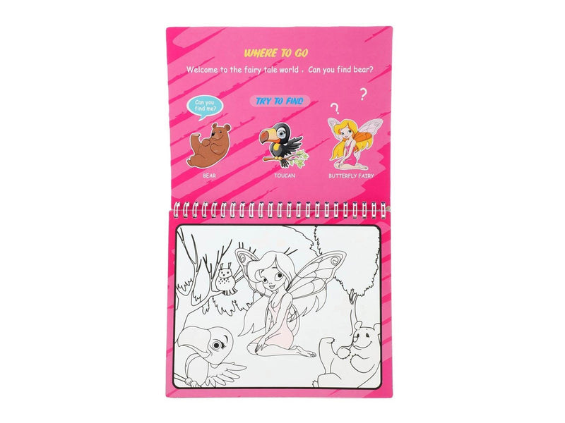 Toi-Toys Creativity Coloring with Water Princess with Marker