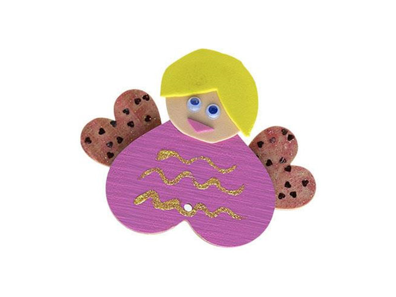 Colorations - Wooden Heart Ornaments Large 20pcs.