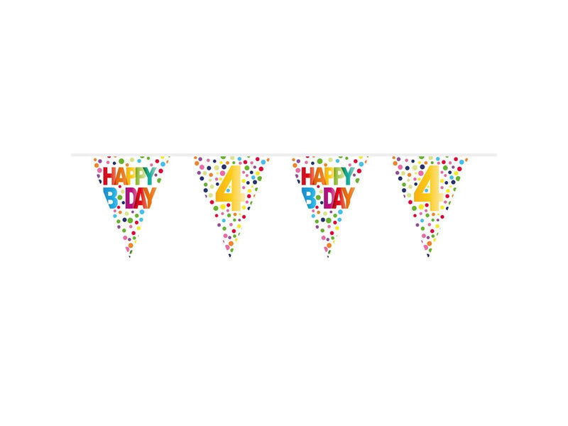 Folat BV Flag line Confetti 4 years 10 meters.