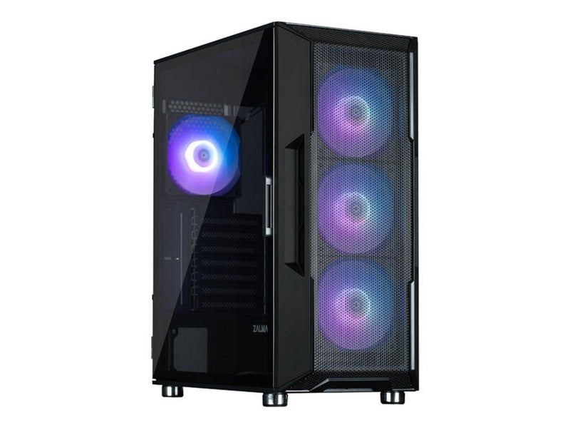 Zalman I3 Neo ARGB Black ATX/Mid Tower TG 4 ARGB - Gehäuse - Tower - Schwarz
