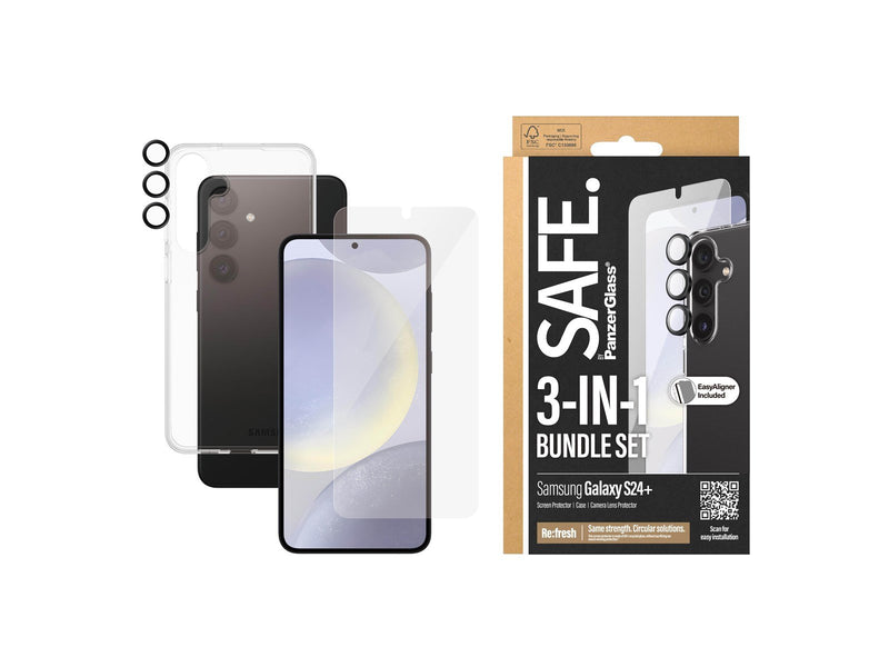 SAFE. by PanzerGlass Privacy 3-in-1 Pack Samsung Galaxy S24+