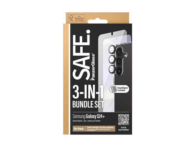 SAFE. by PanzerGlass Privacy 3-in-1 Pack Samsung Galaxy S24+