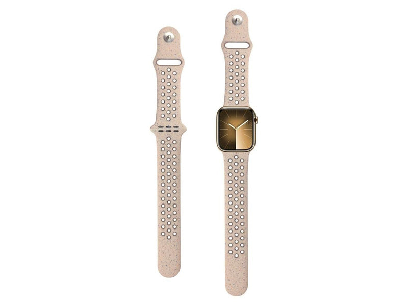 Lippa Apple Watch FLOUR Silicone Strap 42/44/45/49 - Beige
