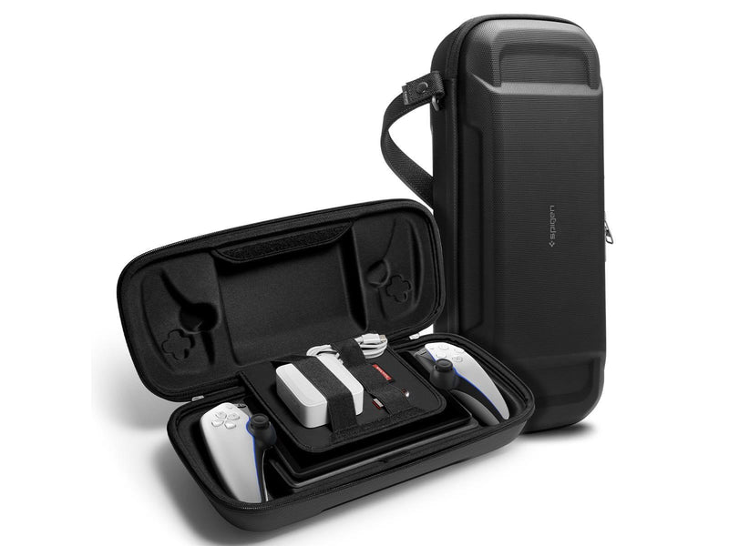 Spigen Rugged Armor Pro Pouch - black - Sony Playstation Portal - Miscellaneous Zubehör für Spielkonsole - PlayStation Portal