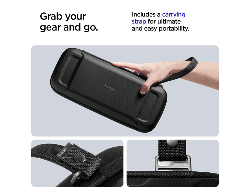 Spigen Rugged Armor Pro Pouch - black - Sony Playstation Portal - Miscellaneous Zubehör für Spielkonsole - PlayStation Portal