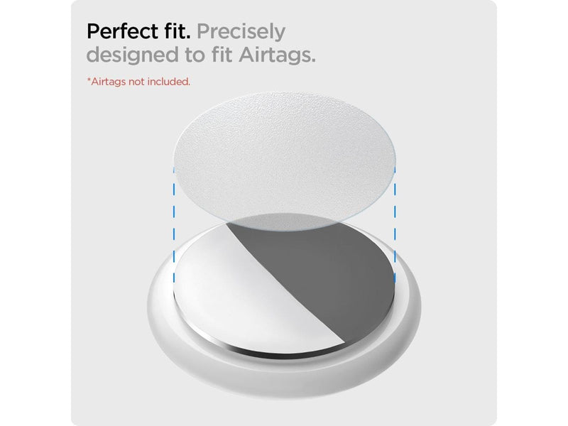 Spigen AirSkin Shield HD 4 Pack - clear - Apple AirTag