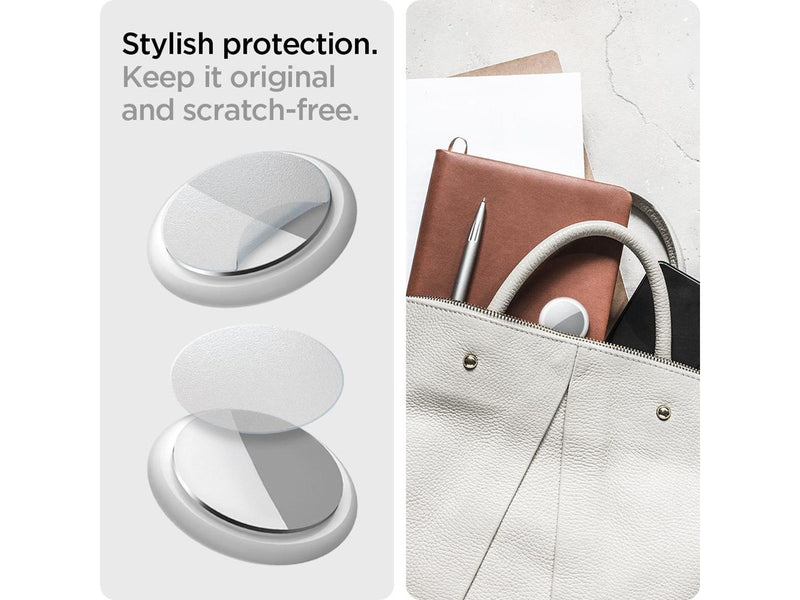 Spigen AirSkin Shield HD 4 Pack - clear - Apple AirTag