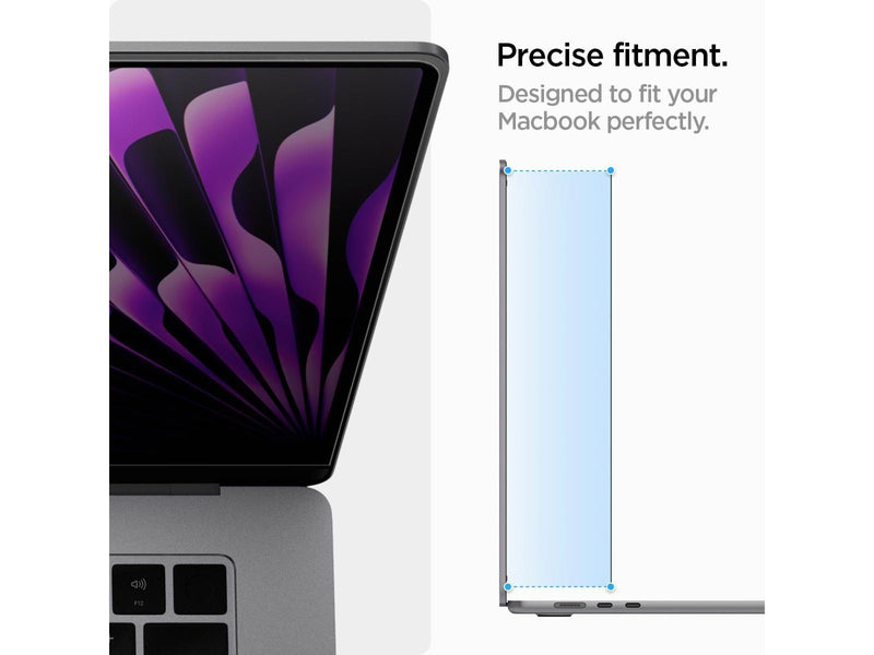 Spigen SafeView 1 Pack - MacBook Air 15" M4/M2