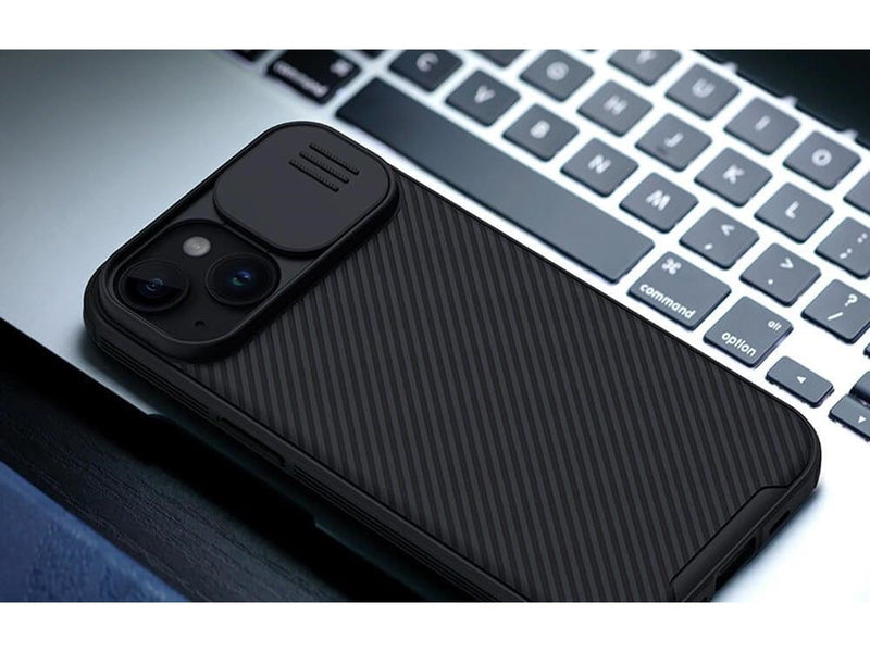 Nillkin CamShield Pro Case for iPhone 15 Plus (black)