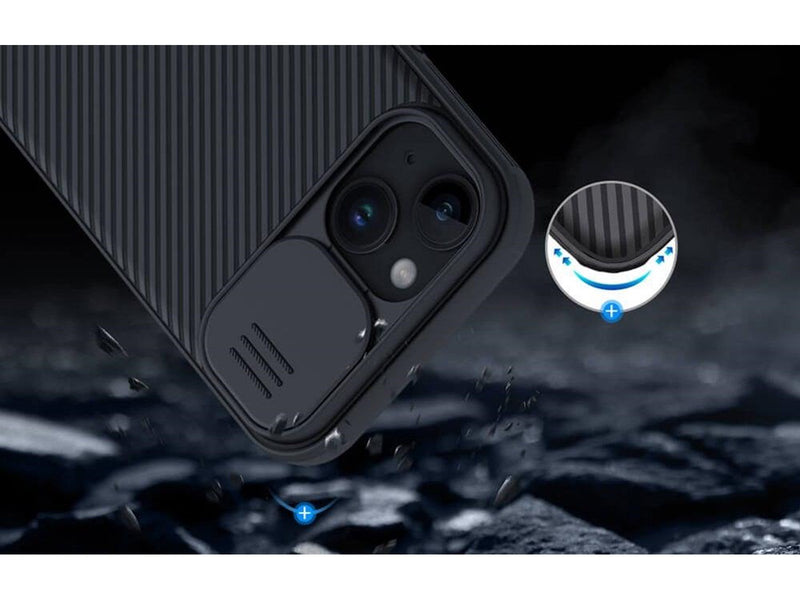 Nillkin CamShield Pro Case for iPhone 15 Plus (black)