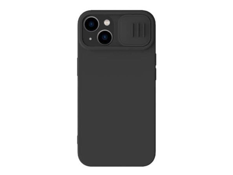 Nillkin CamShield Silky Silicone Case for iPhone 15 Plus (black)