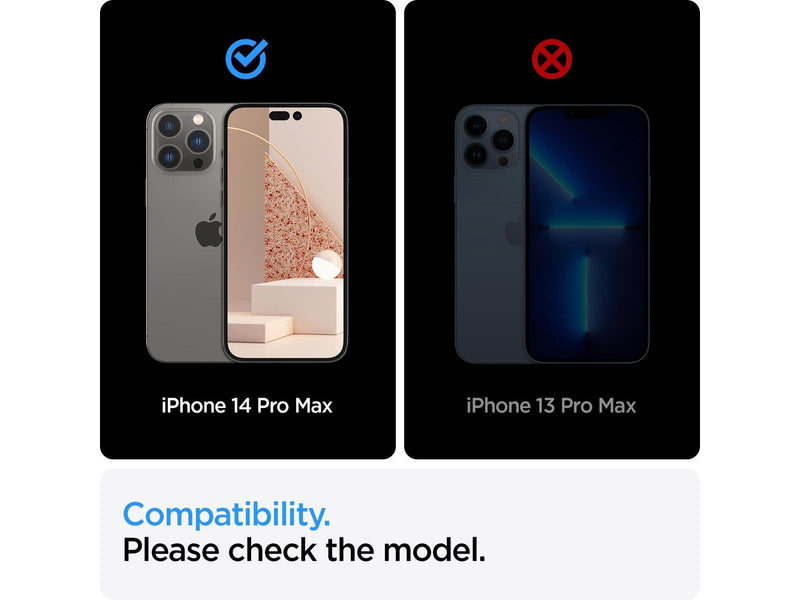 Spigen tR Align Master 2 Pack - FC black - iPhone 14 Pro Max