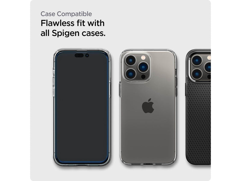 Spigen tR Align Master 2 Pack - FC black - iPhone 14 Pro