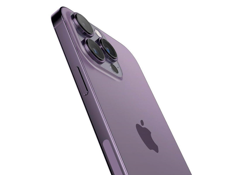 Spigen Glass EZ Fit Optik Pro 2 Pack - deep purple - iPhone 14 Pro/iPhone 14 Pro Max