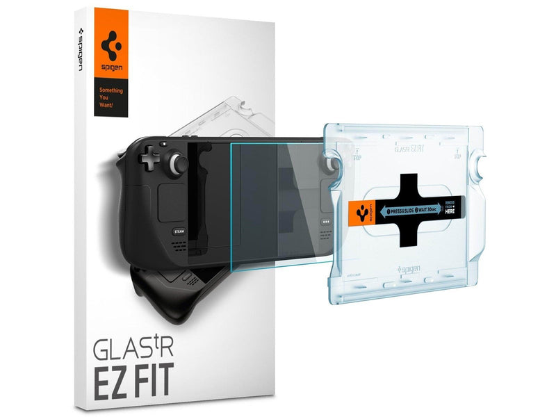 Spigen Glass tR EZ Fit 1 Pack - Steam Deck - Miscellaneous Zubehör für Spielkonsole - Steam Deck