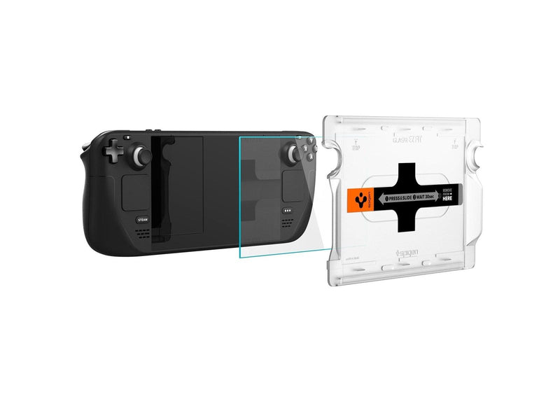 Spigen Glass tR EZ Fit 1 Pack - Steam Deck - Miscellaneous Zubehör für Spielkonsole - Steam Deck