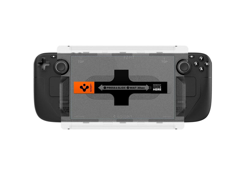 Spigen Glass tR EZ Fit 1 Pack - Steam Deck - Miscellaneous Zubehör für Spielkonsole - Steam Deck