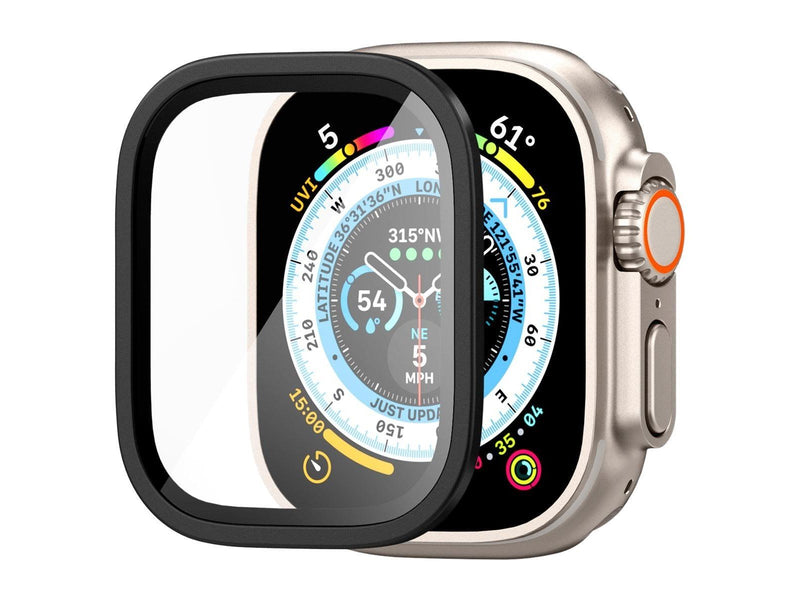 Spigen Glass tR Slim Pro 1 Pack - black - Apple Watch Ultra 2/Ultra 49mm