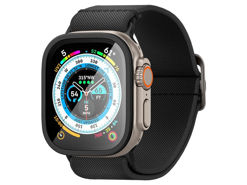 Spigen Glass tR Slim Pro 1 Pack - black - Apple Watch Ultra 2/Ultra 49mm