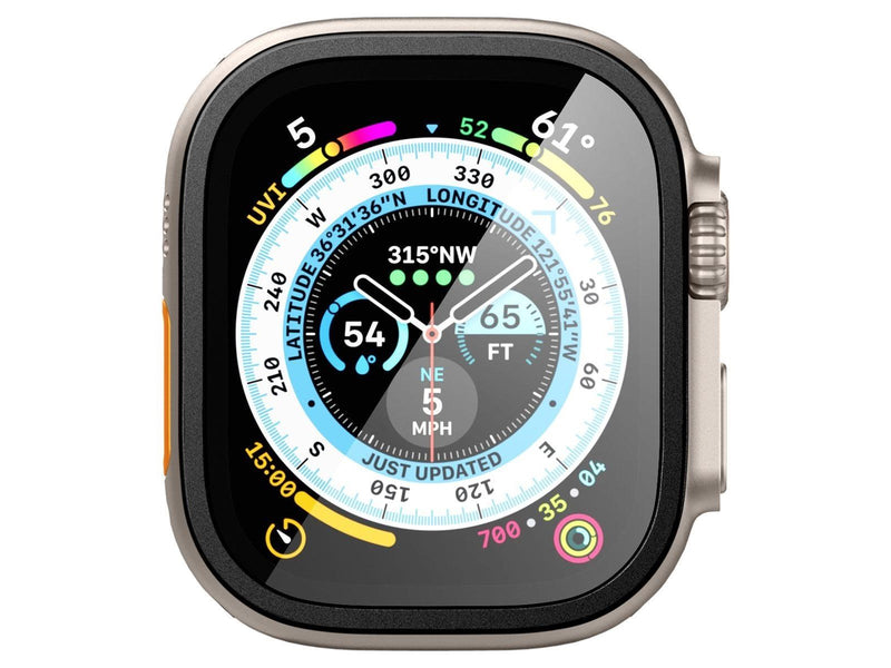 Spigen Glass tR Slim Pro 1 Pack - black - Apple Watch Ultra 2/Ultra 49mm