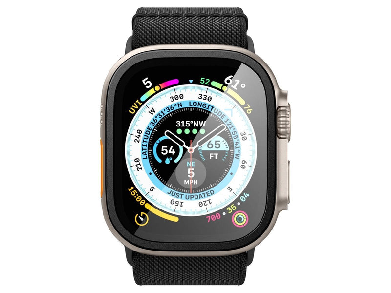 Spigen Glass tR Slim Pro 1 Pack - black - Apple Watch Ultra 2/Ultra 49mm