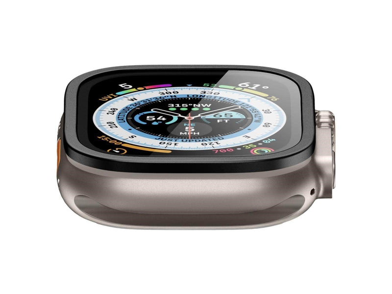 Spigen Glass tR Slim Pro 1 Pack - black - Apple Watch Ultra 2/Ultra 49mm