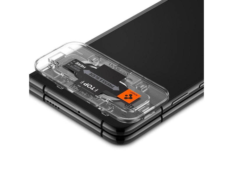 Spigen Glass EZ Fit Optik Pro 2 Pack - black - Google Pixel Fold