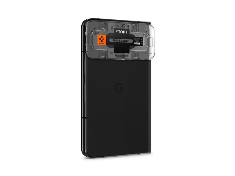 Spigen Glass EZ Fit Optik Pro 2 Pack - black - Google Pixel Fold