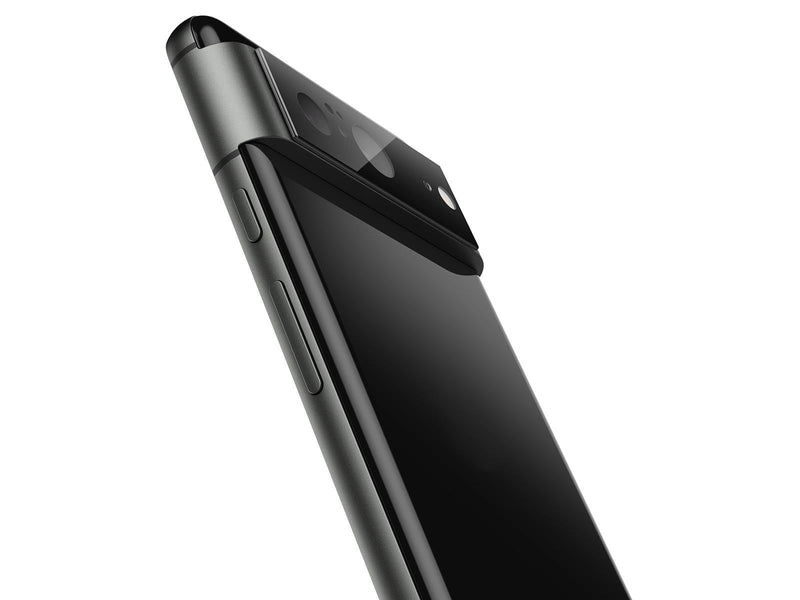 Spigen Glass tR EZ Fit Optik Black 2 Pack - Google Pixel 8