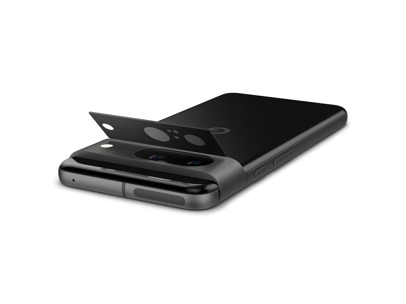 Spigen Glass tR EZ Fit Optik Black 2 Pack - Google Pixel 8