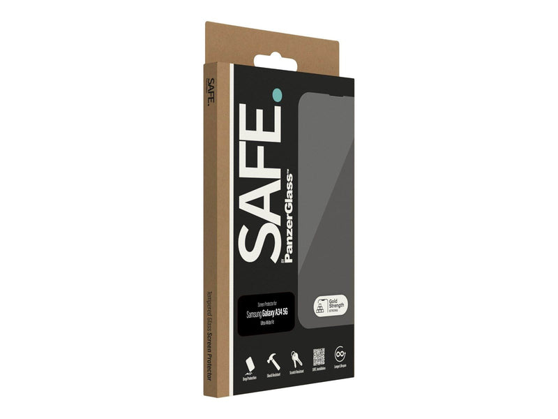 SAFE. by PanzerGlass Screen Protector Samsung Galaxy A34 5G | Ultra-Wide Fit