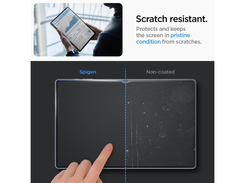 Spigen Glass tR EZ Fit 1 Pack - Samsung Galaxy Tab S10 Ultra/S9 Ultra