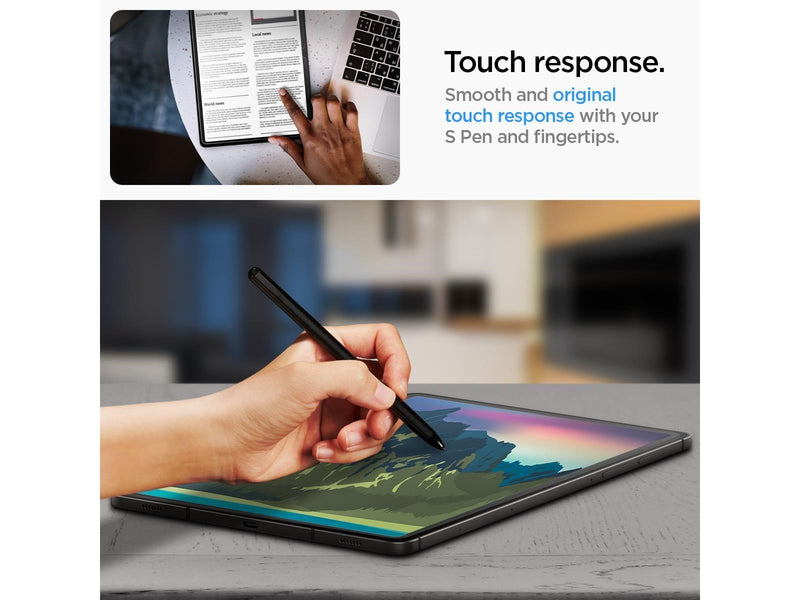 Spigen Glass tR EZ Fit 1 Pack - Samsung Galaxy Tab S10 Ultra/S9 Ultra