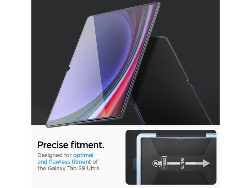Spigen Glass tR EZ Fit 1 Pack - Samsung Galaxy Tab S10 Ultra/S9 Ultra
