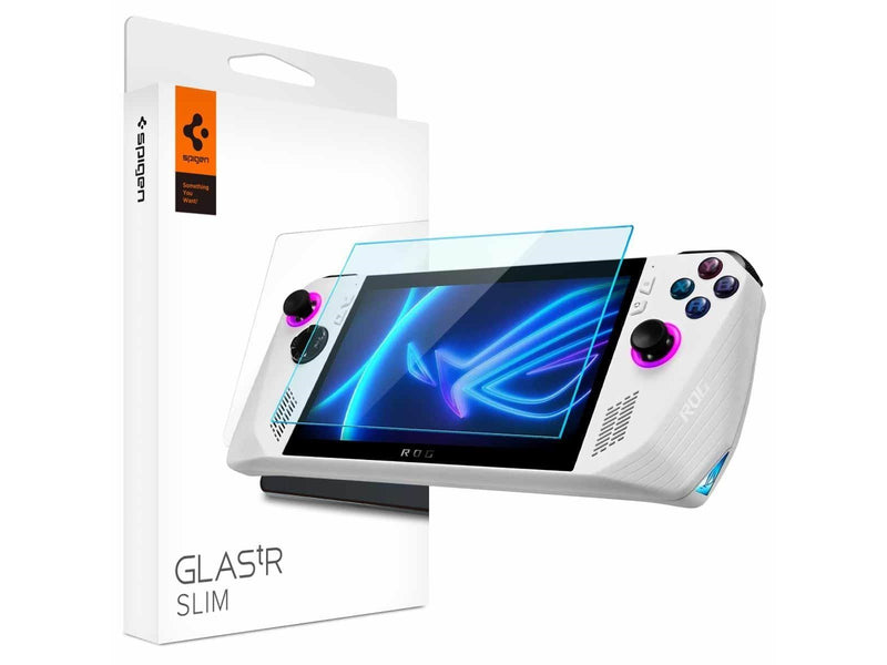 Spigen Glass tR SLIM 1 Pack - ASUS ROG Ally 2023 - Miscellaneous Zubehör für Spielkonsole - Asus Rog Ally