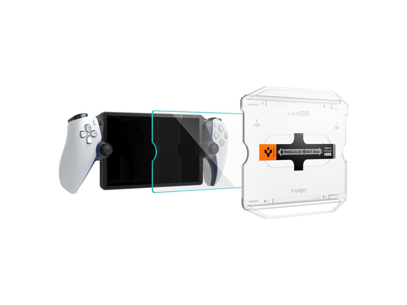 Spigen Glass tR EZ Fit - PlayStation Portal Remote Player - Miscellaneous Zubehör für Spielkonsole - PlayStation Portal